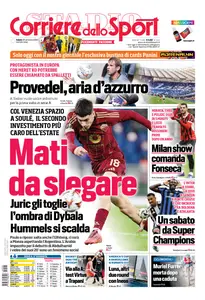 Corriere dello Sport Roma - 28 Settembre 2024