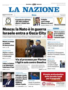 La Nazione Siena - 16 Settembre 2025