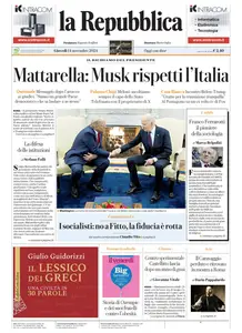 la Repubblica - 14 Novembre 2024