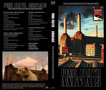 Pink Floyd - Animals: High Resolution Remasters (1975) {2017, 4CD Box Set, Limited Edition}