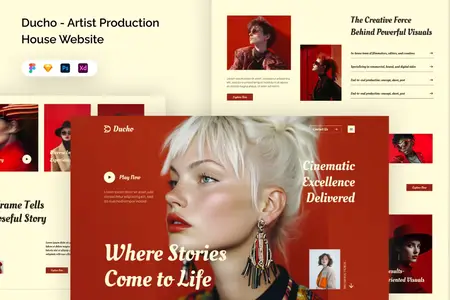 EE - Ducho - Artist Production House Website 3MFFU4U