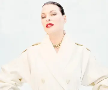 Linda Evangelista by Anthony Seklaoui for Harper's Bazaar US May 2025