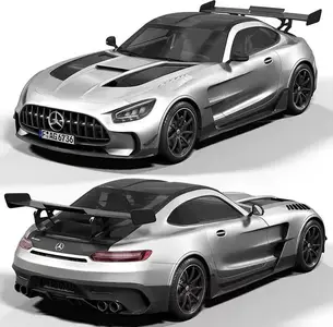 Mercedes-Benz AMG GT – 3D Model