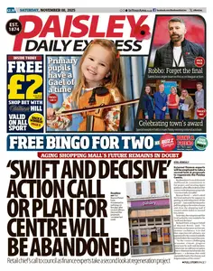 Paisley Daily Express - 8 November 2025