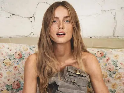 Rianne Van Rompaey by Chemena Kamali for The Chloé Summer 2025 Campaign
