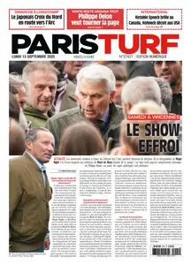 Paris Turf - 15 Septembre 2025