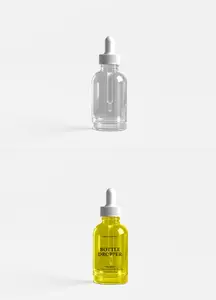Skincare Serum Dropper Bottle Mockup 1662652061