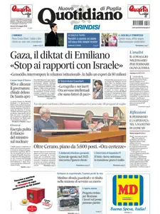 Quotidiano di Puglia Brindisi - 30 Maggio 2025