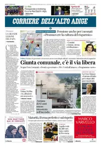 Corriere dell'Alto Adige - 19 Giugno 2025