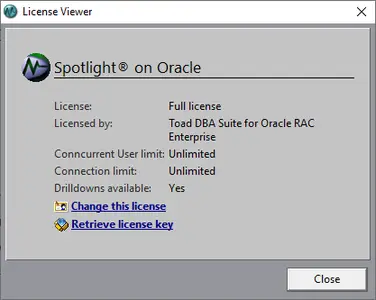 Spotlight on Oracle 11.0.0.21 (x86 / x64)