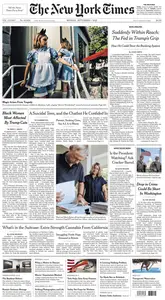 The New York Times - 1 September 2025