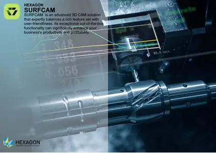Hexagon Vero SurfCAM 2025.1 (2539)