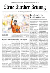 Neue Zürcher Zeitung International - 31 Mai 2024