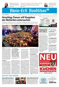 Kölnische Rundschau Rhein-Erftkreis-Bergheim - 23 Dezember 2024