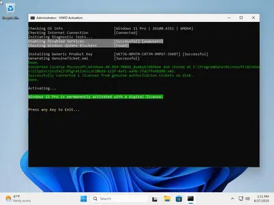 tiny11 Core 24H2 Build 26100.4351 Multilingual Preactivated