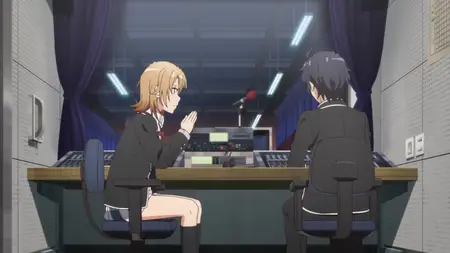 My Teen Romantic Comedy SNAFU (2013 S03E10 Gallantly Shizuka Hiratsuka Moves Forward Beatrice Raws