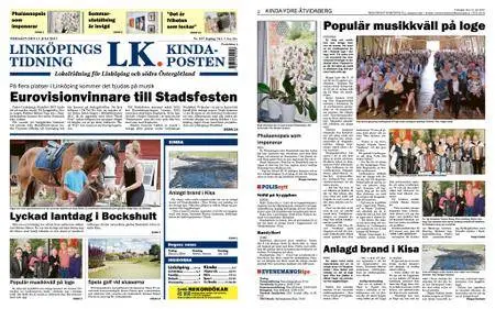 Linköpings Tidning & Kinda-Posten – 11 juli 2017