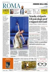 Corriere della Sera Roma – 14 settembre 2020