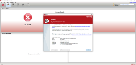 Veritas System Recovery (Disk) 21.0.0.57158