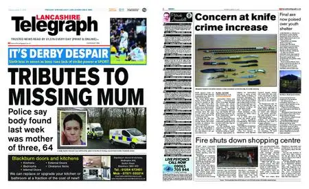 Lancashire Telegraph (Blackburn, Darwen, Hyndburn, Ribble Valley) – March 11, 2019