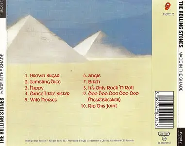 The Rolling Stones - Made In The Shade (1975) [1987, CBS 450201 2]