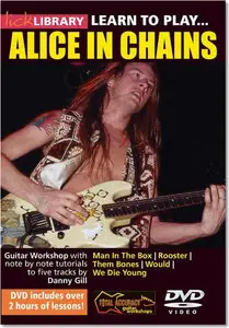 Lick Library Learn To Play Alice In Chains DVDR TUTORIAL