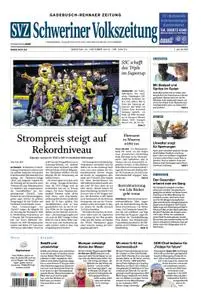 Schweriner Volkszeitung Gadebusch-Rehnaer Zeitung - 21. Oktober 2019