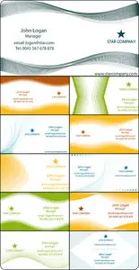 Business Card Vector Template #2