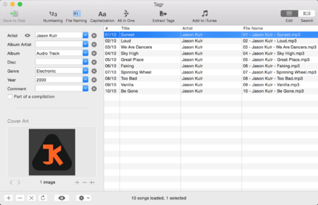 Tagr 4.6.4 (Mac OS X)