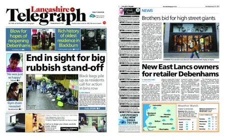 Lancashire Telegraph (Burnley, Pendle, Rossendale) – January 26, 2021