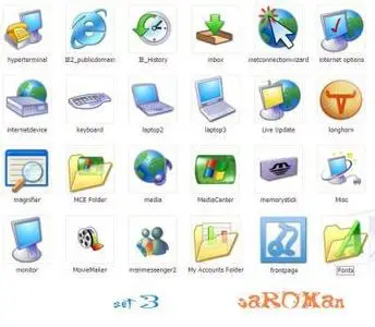 Microsoft Png Icons Set 1 & 2 & 3