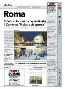 la Repubblica Roma - 6 Gennaio 2019