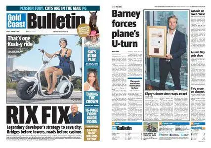 The Gold Coast Bulletin – January 13, 2017