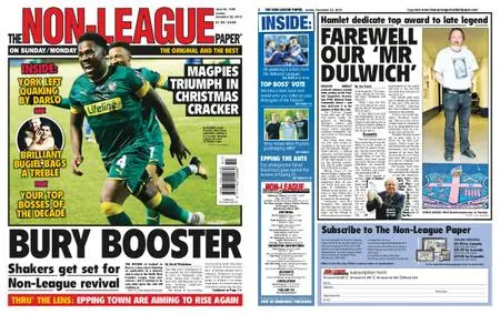 The Non-league Football Paper – December 22, 2019