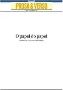 Prosa & Verso (O Globo - 26/09/2009)