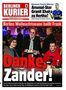 Berliner Kurier – 21. Dezember 2019