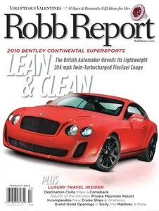 Robb Report - February 2010 (Repost)