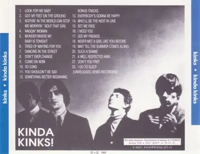 The Kinks - Kinda Kinks (1965)