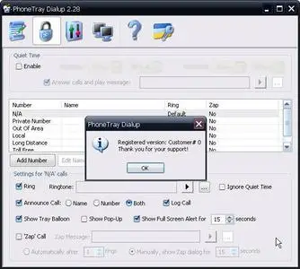 PhoneTray Dialup 2.28
