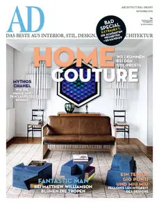 AD Architectural Digest Magazin September No 09 2015