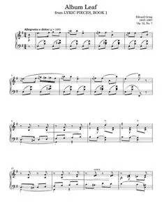 Album Leaf (Piano Solo)