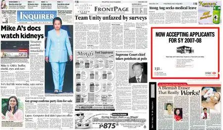 Philippine Daily Inquirer – April 13, 2007