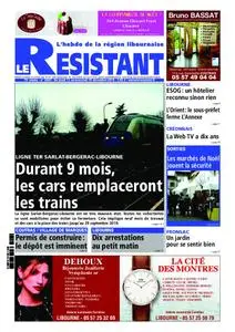 Le Journal Le Résistant - 15 décembre 2018