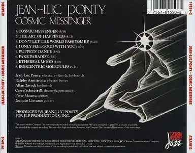 Jean-Luc Ponty - Cosmic Messenger (1978)