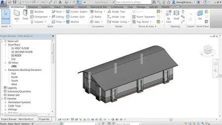 Building Roofs with Revit