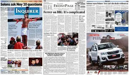 Philippine Daily Inquirer – March 31, 2015