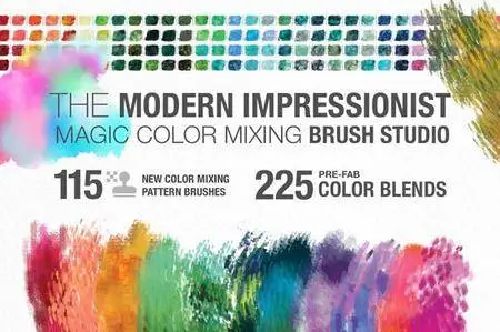 CreativeMarket - Modern Impressionist PS Brush Studio