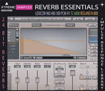 Xtreme Samples - MULTI Impulse Responses - Lexicon PCM-91(Waves IR-1+)1200 IRs