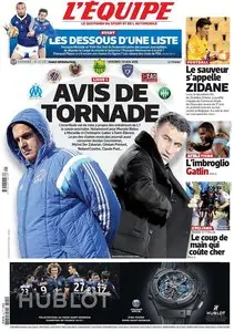 L'Equipe du Mercredi 20 Mai 2015