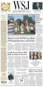 The Wall Street Journal - 2 October 2021